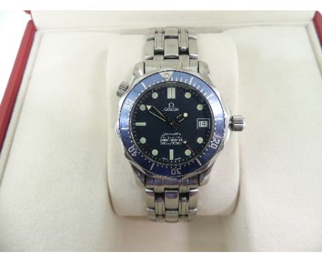 An Omega Seamaster Professional Chronometer 300m/1000ft Gentleman's Wristwatch, stainless steel with automatic movement, Watc