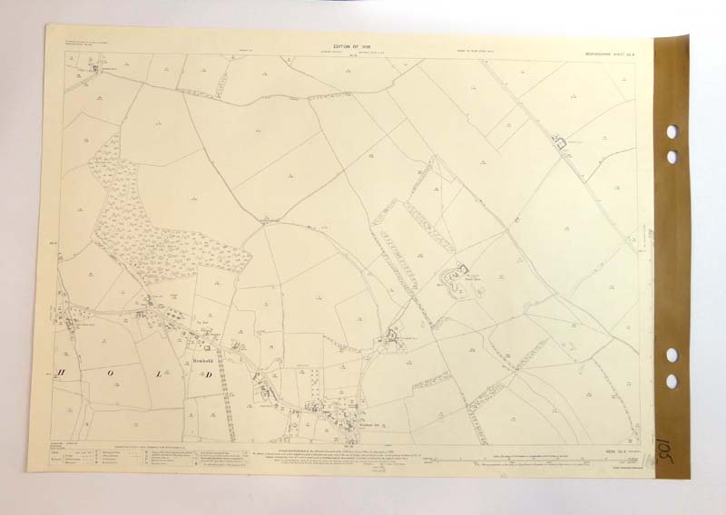 A substantial collection of large scale Ordnance Survey Maps, 1/2500