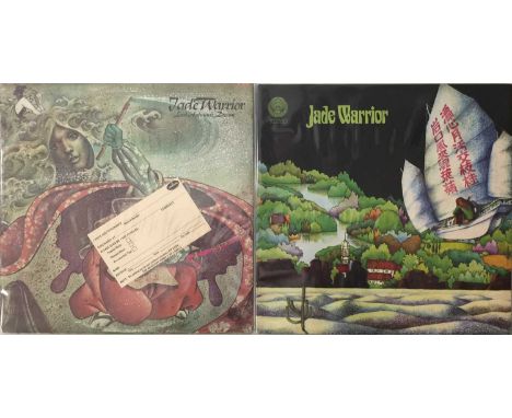 JADE WARRIOR - VERTIGO SWIRL LP PACK. A fantastic pack of 2 original pressed LPs by prog-rock group Jade Warrior, both releas