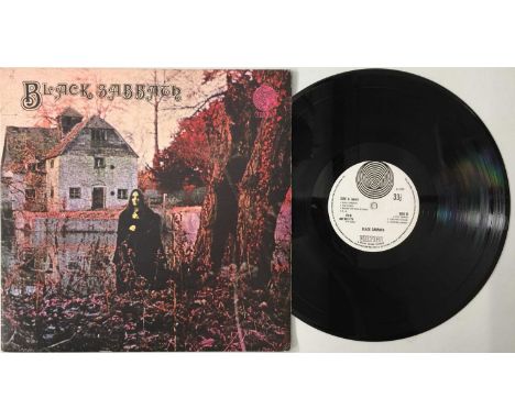 BLACK SABBATH - S/T LP (UK 1ST - PHILIPS CREDIT/ VERTIGO SWIRL - VO6). A fantastic original UK 1st LP copy of Black Sabbath's