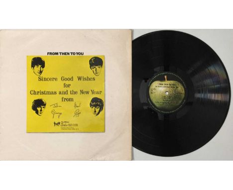 THE BEATLES - FROM THEN TO YOU LP (ORIGINAL UK PRESSING - LYN 2153/2154). Lovely Beatles rarity with this original UK copy "F