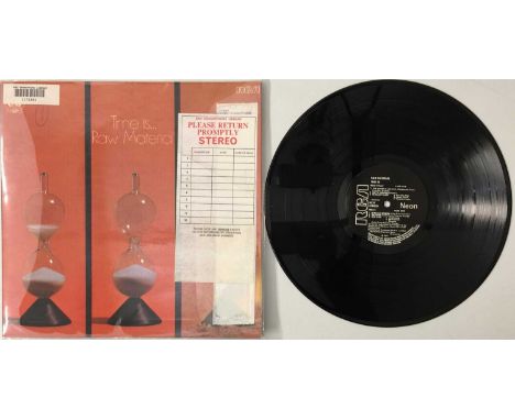 RAW MATERIAL - TIME IS... LP (ORIGINAL UK COPY - RCA NEON NE 8 - FROM THE BBC ARCHIVE). Exceptionally hard to find original 1