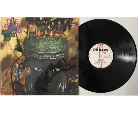 THE OPEN MIND - S/T LP (UK PROMO - PHILIPS - SBL.7893). A stunningly scarce, original UK promo LP pressing of the self-titled