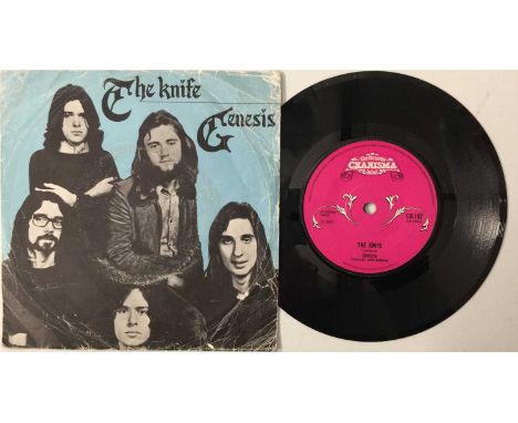 GENESIS - THE KNIFE 7" (ORIGINAL UK PICTURE SLEEVE COPY - CHARISMA CB 152). Great to see complete original UK 7" picture slee