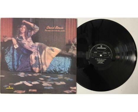 DAVID BOWIE - THE MAN WHO SOLD THE WORLD LP (OG UK 'DRESS SLEEVE' COPY - 'TONNY' - MERCURY 6338 041). Fantastic to see, very 