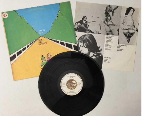 SIMON FINN - PASS THE DISTANCE LP (UK ORIGINAL - 100MR2). The seminal underground acid-folk LP by British musician Simon Finn