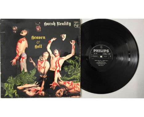 HARSH REALITY - HEAVEN &amp; HELL LP (UK ORIGINAL - SBL 7891). A scarce copy of the debut and only release by British prog gr