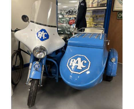 1961 Norton RAC CombinationRegistration number VAS 233Frame number R924041Engine numberR9EXIFrank bought it privately and it 