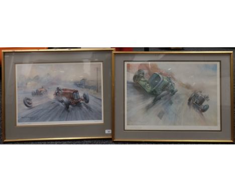 A pair of limited edition prints after Bryan De Grineau, 86/250 (2)  Please see our terms and conditions in relation to colle