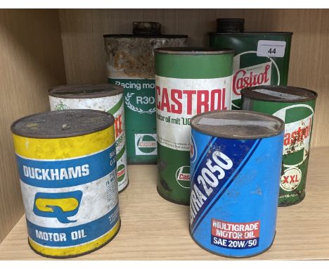 A group of Castrol and other jugs (7)  Please see our terms and conditions in relation to collection