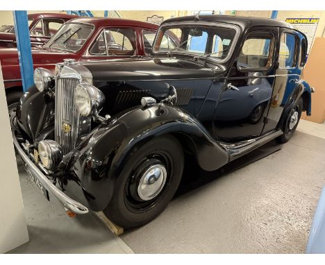1950 MG YARegistration number UMG 142Chassis number Y4530Engine number XPAG/SC/14355Black with a green interior piped in redW