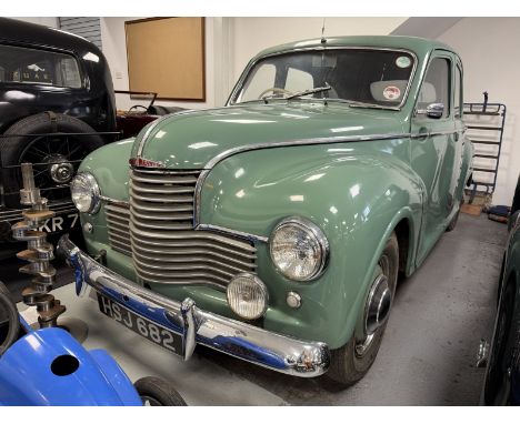 1951 Jowett Javelin De-LuxeRegistration number HSJ 682Chassis number 16761DEngine number EI/DC/16761/DAlmond greenWorks  unde