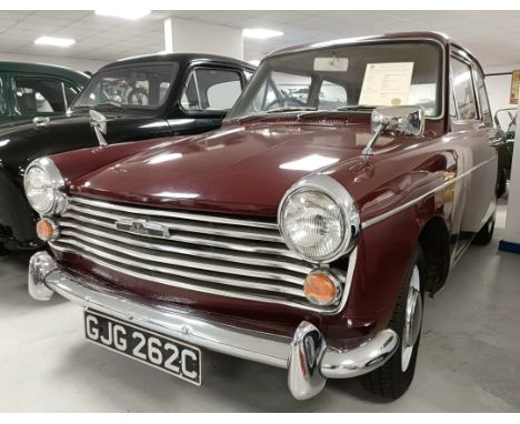 1965 Austin A40 Farina CountrymanRegistration number GJG 262CChassis number AAW9146637Engine number 10DUH97254Embassy maroon 