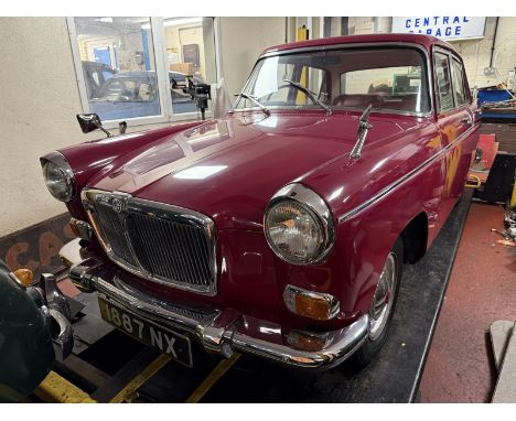 1959 MG Magnette Mk IIIRegistration number 1887 NXChassis number G1HS15831Engine number TBC18,900 recorded milesTwo owners in