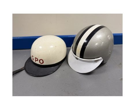 A GPO helmet and another helmet (2)Please see our terms and conditions in relation to collection