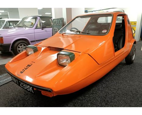 1972 Bond Bug 700 ESRegistration number NWY 298KChassis number BB61598Engine number 7L8545207Orange with a black interiorPerh