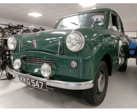 1955 Standard 10 with Rally modificationsRegistration number KKG 547Chassis number BE15031Engine number 15381948cc engine wit