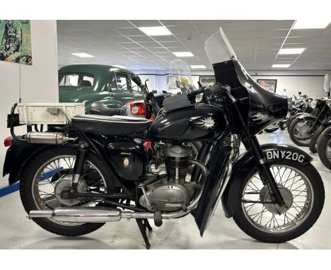 1965 BSA C15 Police Special Duty PatrolRegistration number DNY 20CFrame number C1545507Engine numberC15DP201Complete with fai