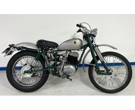 1957 DOT TDHX Trials 250Registration number 201 XVHFrame number H560798Engine number 308D7195Original trials machine fitted w
