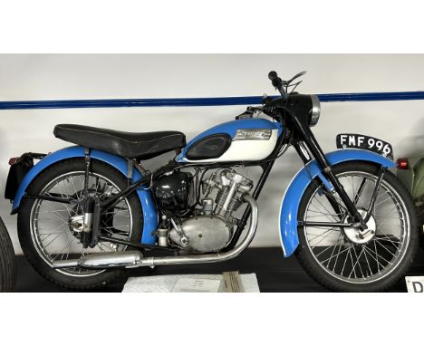 1955 Triumph T20Registration number FMF 996Frame number 17259Engine number T20-17259With RF60, which states the registration 