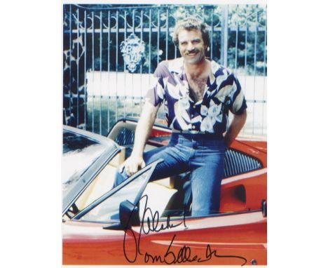 Magnum - Tom Selleck. 10”x8” portrait from “Magnum.” Excellent. 
