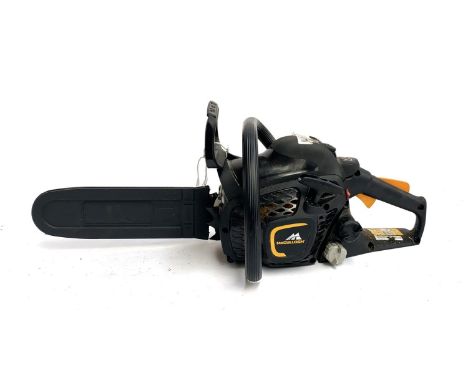 A McCulloch chainsaw, in working order 
