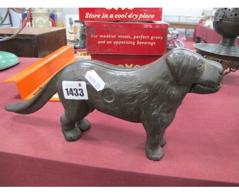 A XIX Century Cast Iron Nutcracker, in a form of a dog.
