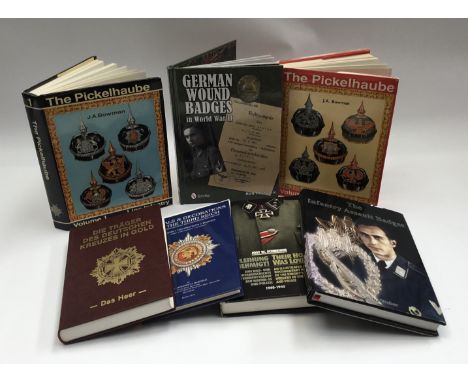 A selection of vintage reference books relating to the collecting of German militaria items. To include: Die Träger Des Kreuz