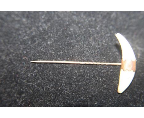 Tests for 9ct gold antique stick pin 