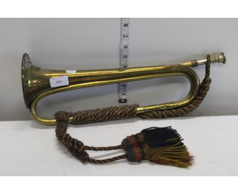 A Boosey and Hawkes military cavalry bugle 