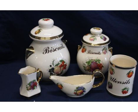 A job lot of ceramic kitchenalia 