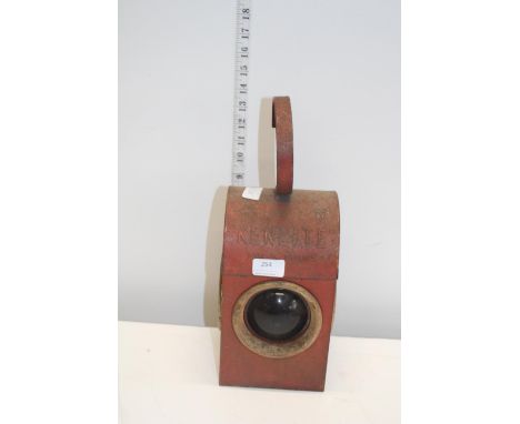 A vintage Kenlite road lamp 