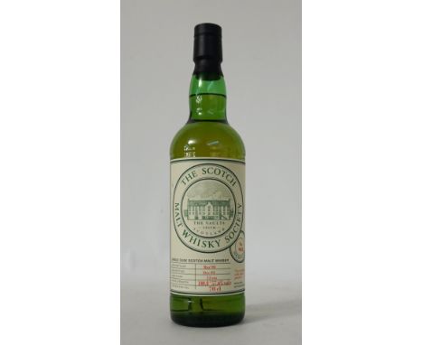SMWS 90.8 (PITTYVAICH)
A bottle of PITTYVAICH 13 YEAR OLD Single Malt Scotch Whisky from the SMWS.  70cl.  57.6% abv.  Distil