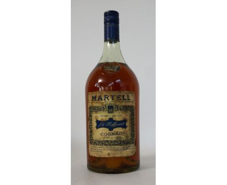 MARTELL COGNAC CIRCA 1960
A magnum sized bottle of Martell Cognac from the late 1950's/ early 1960's.  1.5 litres.  40% abv. 