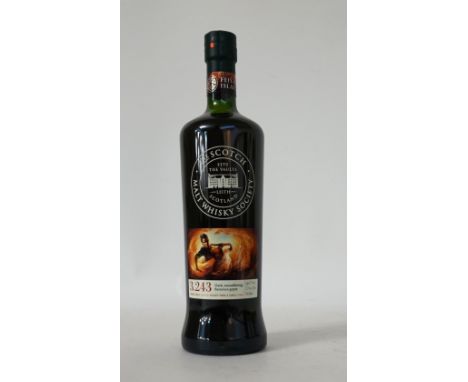 SMWS 3.243 (BOWMORE) FEIS ILE 2015
A bottle of the Scotch Malt Whisky Society's offering for the Feis Ile 2015.  BOWMORE 17 Y