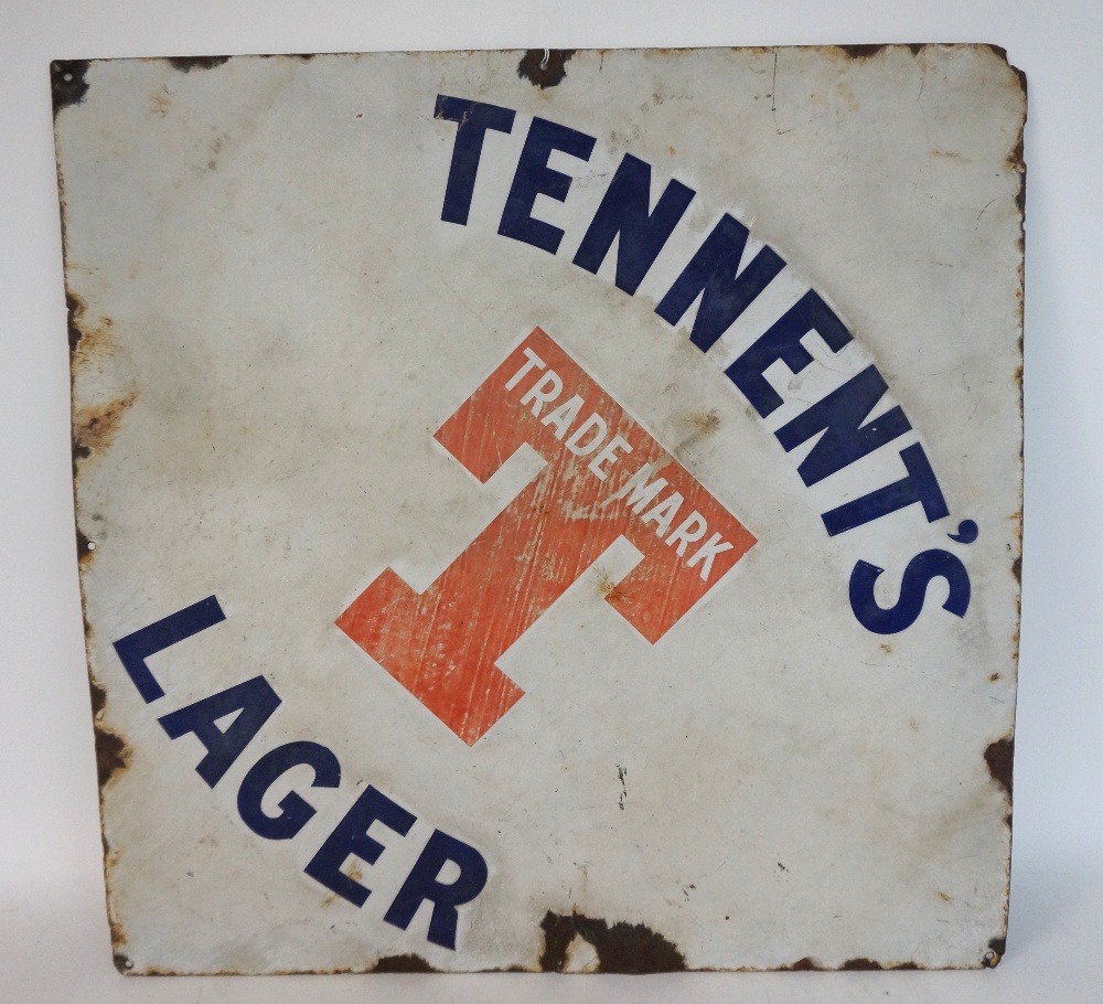 tennents outdoor sign