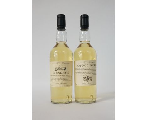 TWO FLORA & FAUNA BOTTLINGS
Two bottles from the popular Flora & Fauna single malt scotch whisky bottlings, including:  GLENL