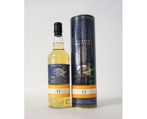 GLENALLACHIE 11YO - DUN BHEAGAN
A rare bottling of Glenallachie single malt scotch whisky from Ian MacLeod's Dun Bheagan Vint