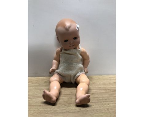 ANTIQUE HEINRICH (HW) HANDWERCK DOLL 36CM L