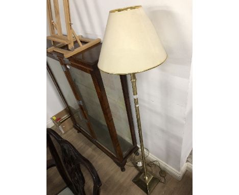 BRASS STANDARD LAMP