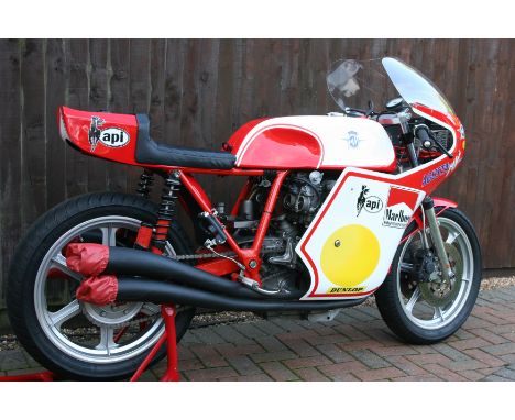 MV Agusta Magni 862cc Racing MotorcycleFrame no. noneEngine no. 214-0281•Rare Magni-built MV Agusta•Built as a tribute to the