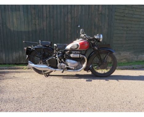 1937 Ariel 995cc Model 4G 'Square Four'Registration no. ABO 383Frame no. P386Engine no. DC363In 1937 a total redesign saw the