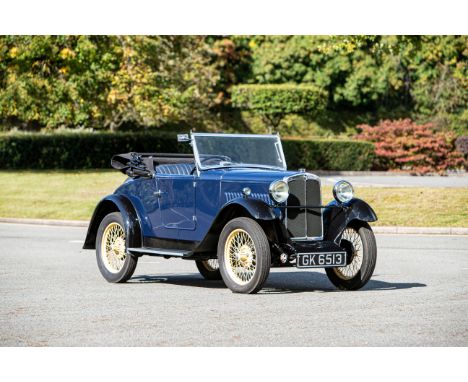 Offered from the National Motorcycle Museum Collection 1930 AJS 8.9hp Dickey Seat Tourer Registration no. GK 6513Frame no. A5