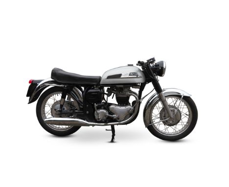 1967 Norton Dominator 650SSRegistration no. PAU 35GFrame no. 123113Engine no. 123113Norton launched its first 650cc twin, the