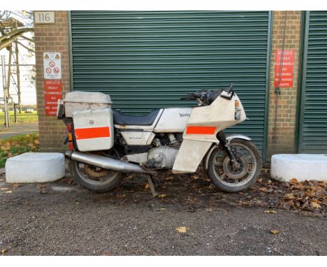 Property of a deceased's estate 1984 Norton 588cc Interpol ProjectRegistration no. not registeredFrame no. 3096Engine no. 309