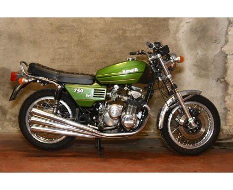 1979 Benelli 750 SeiRegistration no. not UK registeredFrame no. BC 5818Engine no. BC 005554Despite a racing heritage second t