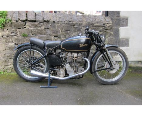 'Velocette' 348cc 1937-Type KTT 'Works' Replica Racing MotorcycleFrame no. 7TT40Engine no. KTT 740•   Re-creation of a 'works