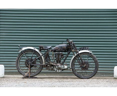 1936 Tommy Spann Special AJS 498ccRegistration no. CVT 897 (see text)Frame no. 89996Engine no. T.S.S. No.2According to its or