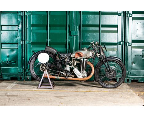 Believed 1927 works TT 1927 Triumph 498cc Racing MotorcycleRegistration no. DFP 466Frame no. 702232Engine no. 122031 Crankcas