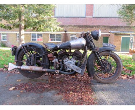 1937 Brough Superior 1,096cc 11-50hp SpecialRegistration no. ELY 241Frame no. M8/1928 (see text)Engine no. LTZ/O 57639/S•Sing